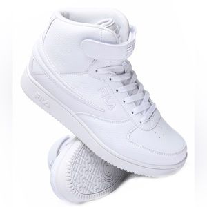 Fila A High White Casual Sneakers | Men's Shoes NWT
